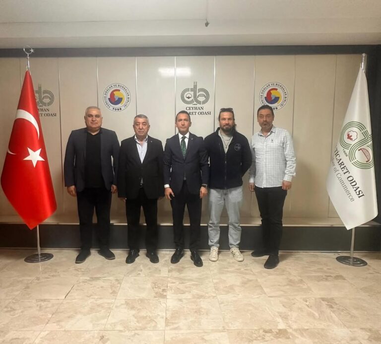 ASO Metes İşletme Müdürü Sn. Erdinç Karakılıç, Ceyhan Ticaret Odası Yönetim Kurulu Başkanı Sn. Şeref Can’ı ziyaret etti.
